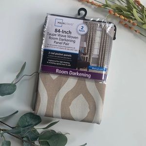 Two Panel Room Darkening Curtains